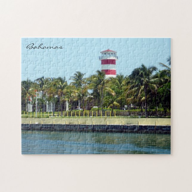 Leuchtturm Bahamas Puzzle (Horizontal)
