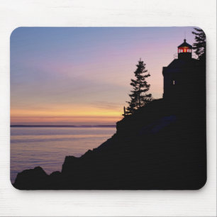 Leuchtturm Bass Harbor auf Mt. Desert Island, Mousepad