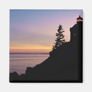 Leuchtturm Bass Harbour auf der Wüsteninsel, Magnet