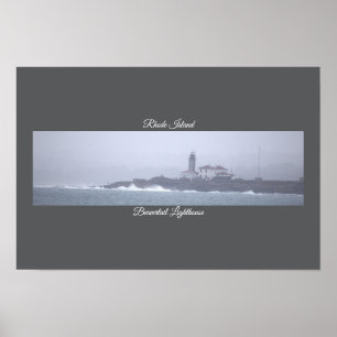 Leuchtturm Beavertail Poster
