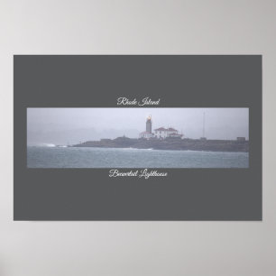 Leuchtturm Beavertail Poster