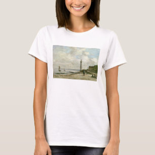 Leuchtturm bei Honfleur, 1864-66 (Öl auf Platte) T-Shirt