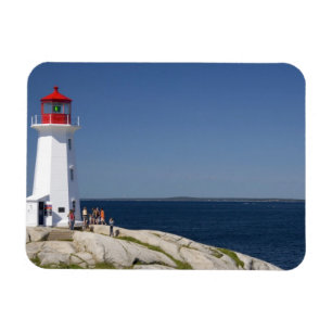 Leuchtturm bei Peggy's Cove, Nova Scotia, Kanada. Magnet