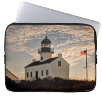 Leuchtturm bei Sonnenuntergang, Kalifornien