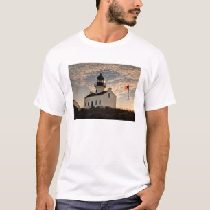 Leuchtturm bei Sonnenuntergang, Kalifornien T-Shirt
