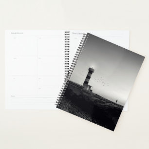 Leuchtturm bei Sunset Planer