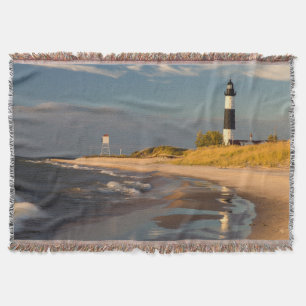 Leuchtturm Big Sable Point am Lake Michigan 2 Decke