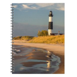 Leuchtturm Big Sable Point am Lake Michigan 2 Notizblock