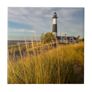 Leuchtturm Big Sable Point am Lake Michigan Fliese