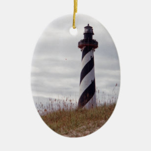 Leuchtturm Cape Hatteras Keramik Ornament