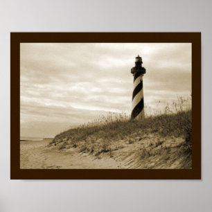 Leuchtturm Cape Hatteras Poster