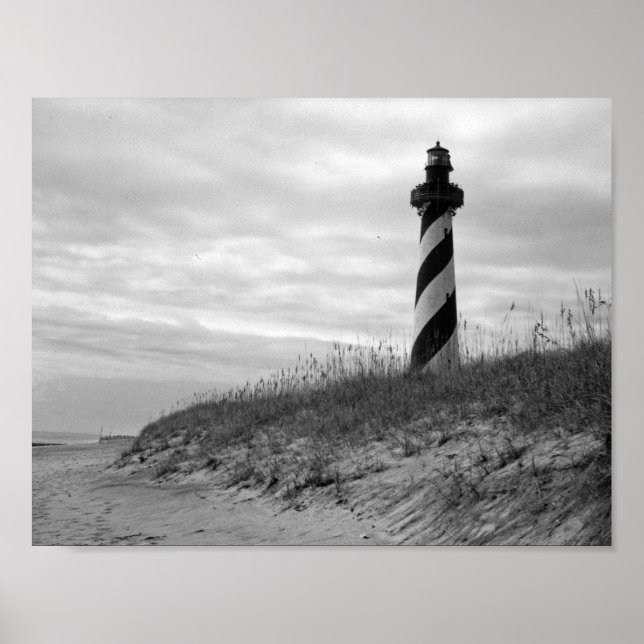 Leuchtturm Cape Hatteras Poster (Vorne)
