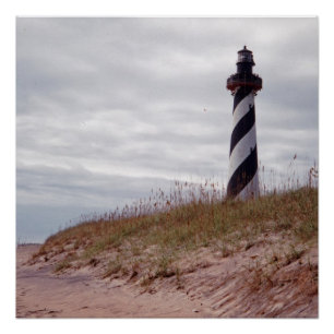 Leuchtturm Cape Hatteras Poster