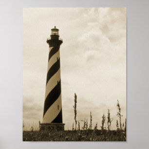 Leuchtturm Cape Hatteras Poster