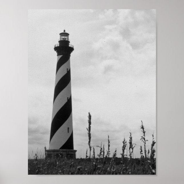 Leuchtturm Cape Hatteras Poster (Vorne)