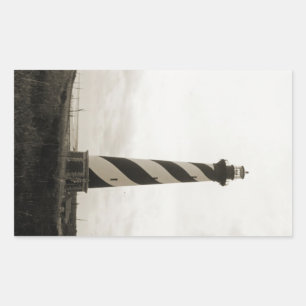 Leuchtturm Cape Hatteras Rechteckiger Aufkleber
