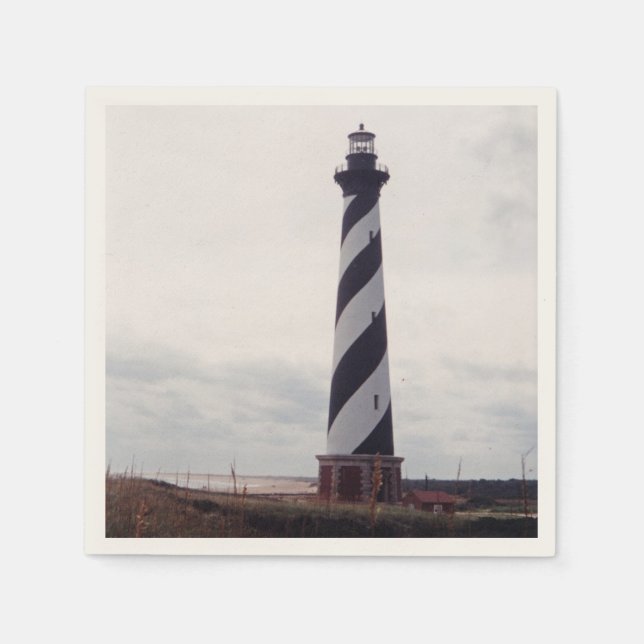 Leuchtturm Cape Hatteras Serviette (Vorderseite)