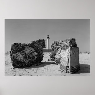 Leuchtturm Cape May Point Poster