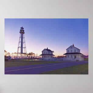 Leuchtturm Cape San Blas, Port St. Joe, Florida Poster