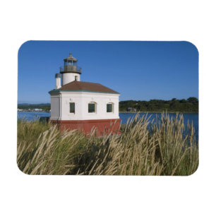 Leuchtturm Coquille River, Oregon, USA Magnet