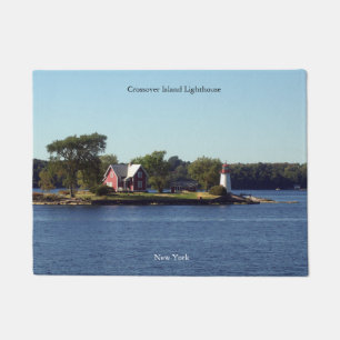 Leuchtturm der Crossover Island Fußmatte