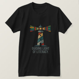 Leuchtturm des Lesens Leitbild T-Shirt | Lib