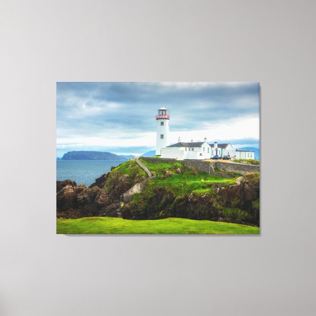 Leuchtturm Fanad Head auf Leinwand | Irland (Vorderseite)
