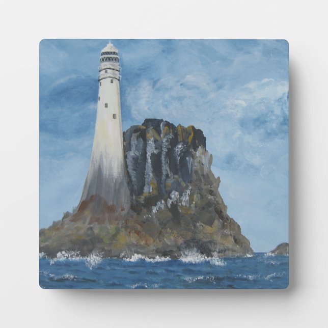Leuchtturm Fastnet, Irland, Irland, Fotoplatte (Vorderseite)