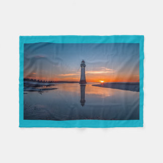 Leuchtturm Fleecedecke