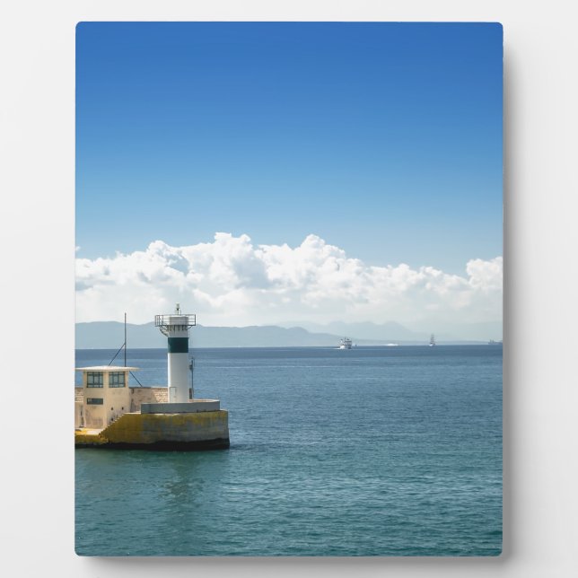 Leuchtturm Fotoplatte (Vorderseite)