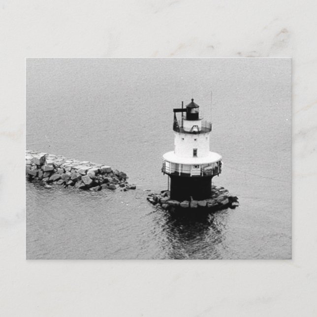 Leuchtturm für Frühjahr-Point-Ledge 2 Postkarte (Vorderseite)