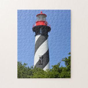 Leuchtturm historischen St Augustine, Florida Puzzle