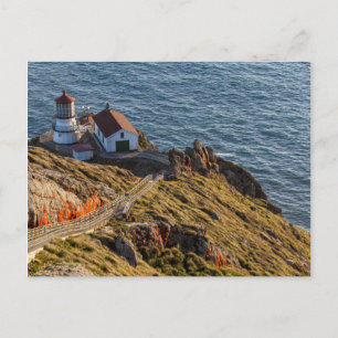 Leuchtturm im Point Reyes National Seashore Postkarte