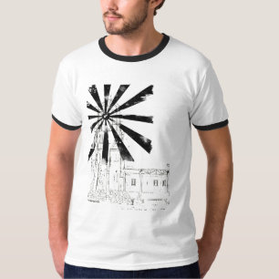Leuchtturm im schwarzen Shirt