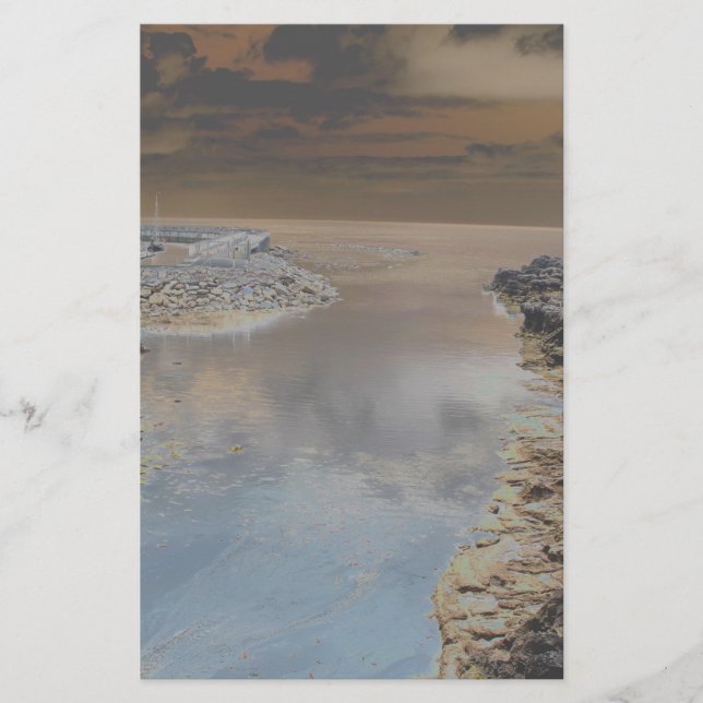 Leuchtturm in Cascais Portugal Briefpapier (Vorderseite)