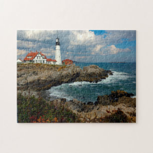 Leuchtturm in Maine. Puzzle