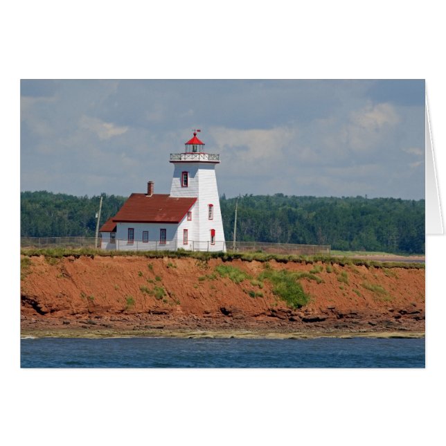 Leuchtturm in Nordumberland am Prinz Edward (Vorderseite (Horizontal))