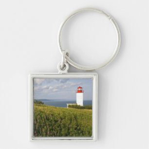 Leuchtturm in St Martins, New Brunswick, Schlüsselanhänger