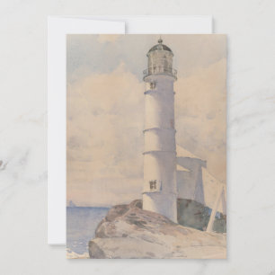 Leuchtturm, Isle of Shoals   Childe Hassam
