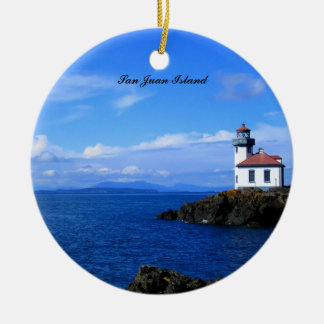Leuchtturm Keramikornament