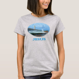 Leuchtturm Kunst T-Shirt