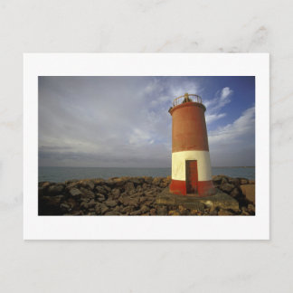 Leuchtturm, Küste Djerba, Tunesien Postkarte