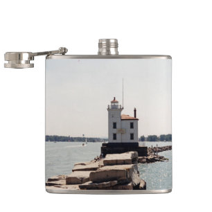 Leuchtturm Lake Erie Flachmann