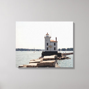 Leuchtturm Lake Erie Leinwanddruck