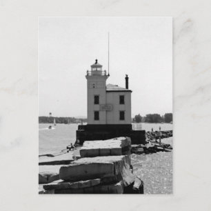Leuchtturm Lake Erie Postkarte