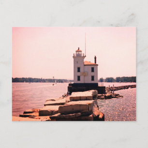 Leuchtturm Lake Erie Postkarte