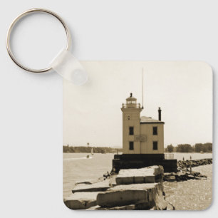 Leuchtturm Lake Erie Schlüsselanhänger