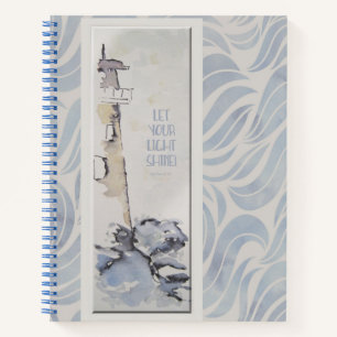 Leuchtturm - Lass deinen Lichtschein! Notizbuch