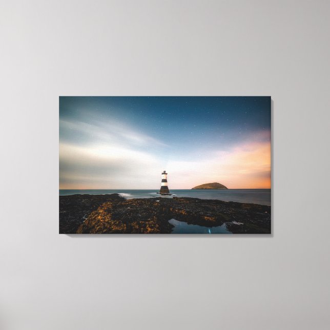 Leuchtturm Leinwanddruck (Vorderseite)