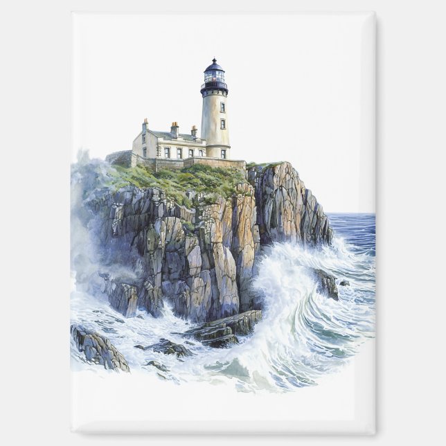 Leuchtturm Magnet (Vorderseite)